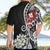 Bula Fiji Tagimaucia Mix Plumeria Masi Tapa Hawaiian Shirt Black LT7 - Polynesian Pride