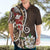 Bula Fiji Tagimaucia Mix Plumeria Masi Tapa Hawaiian Shirt Brown LT7 - Polynesian Pride