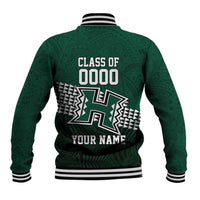 Hawaii Rainbow Warriors Alumni Custom Baseball Jacket Kanaka Arrows Tropical Vibes