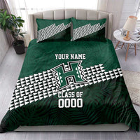 Hawaii Rainbow Warriors Alumni Custom Bedding Set Kanaka Arrows Tropical Vibes
