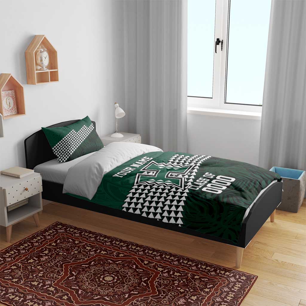 Hawaii Rainbow Warriors Alumni Custom Bedding Set Kanaka Arrows Tropical Vibes