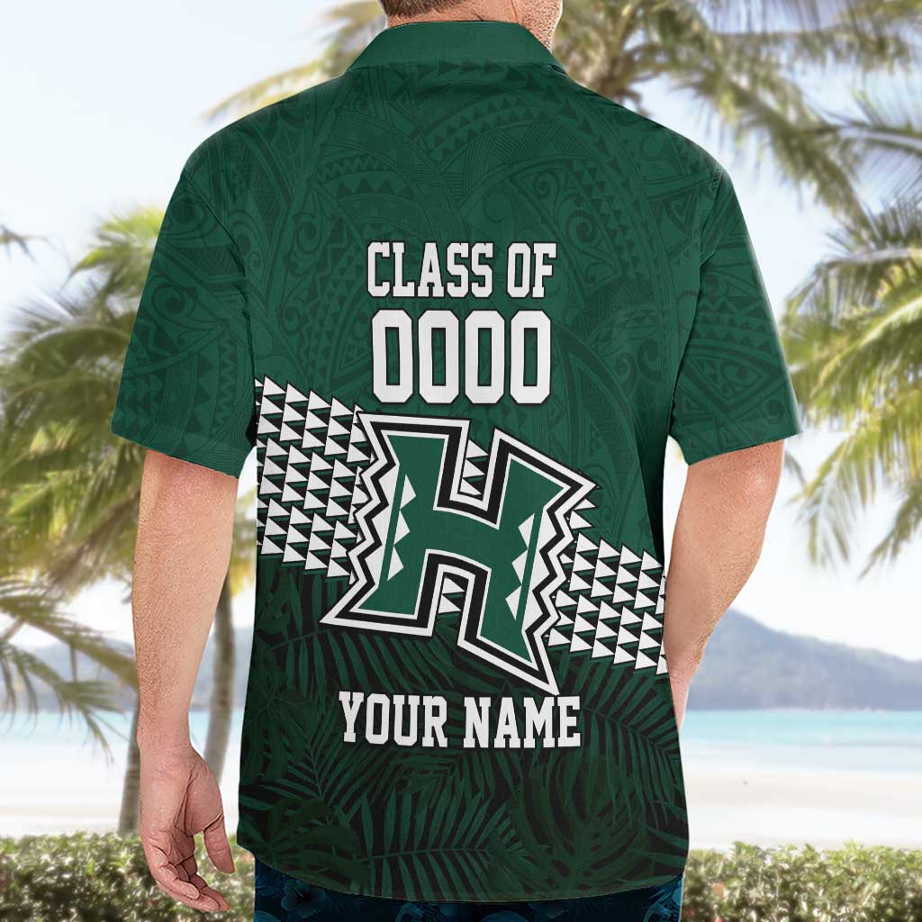 Hawaii Rainbow Warriors Alumni Custom Hawaiian Shirt Kanaka Arrows Tropical Vibes