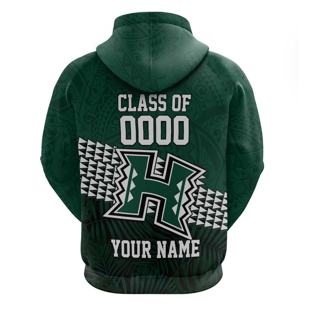 Hawaii Rainbow Warriors Alumni Custom Hoodie Kanaka Arrows Tropical Vibes