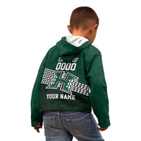 Hawaii Rainbow Warriors Alumni Custom Kid Hoodie Kanaka Arrows Tropical Vibes