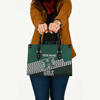 Hawaii Rainbow Warriors Alumni Custom Leather Bag Kanaka Arrows Tropical Vibes
