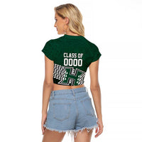 Hawaii Rainbow Warriors Alumni Custom Raglan Cropped T Shirt Kanaka Arrows Tropical Vibes