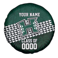 Hawaii Rainbow Warriors Alumni Custom Spare Tire Cover Kanaka Arrows Tropical Vibes