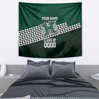 Hawaii Rainbow Warriors Alumni Custom Tapestry Kanaka Arrows Tropical Vibes
