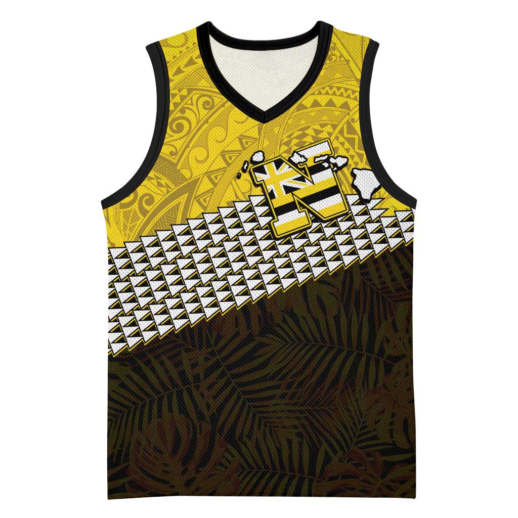 Hawaii Nanakuli High Alumni Custom Basketball Jersey Kanaka Arrows Tropical Vibes