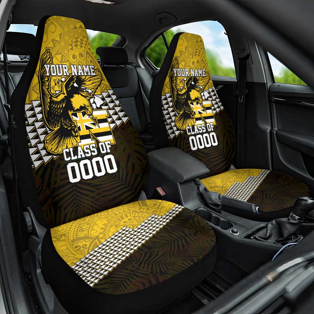 Hawaii Nanakuli High Alumni Custom Car Seat Cover Kanaka Arrows Tropical Vibes