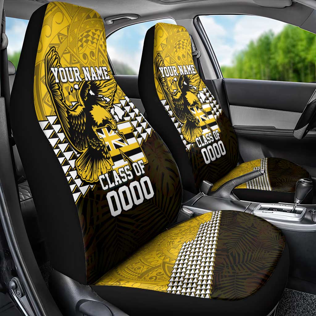 Hawaii Nanakuli High Alumni Custom Car Seat Cover Kanaka Arrows Tropical Vibes