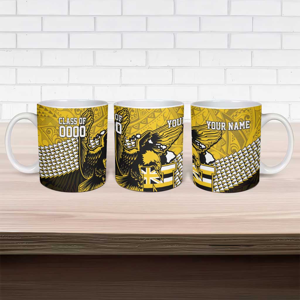 Hawaii Nanakuli High Alumni Custom Ceramic Mug Kanaka Arrows Tropical Vibes
