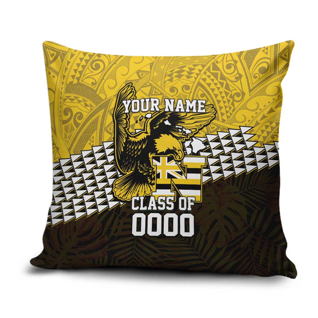 Hawaii Nanakuli High Alumni Custom Pillow Cover Kanaka Arrows Tropical Vibes