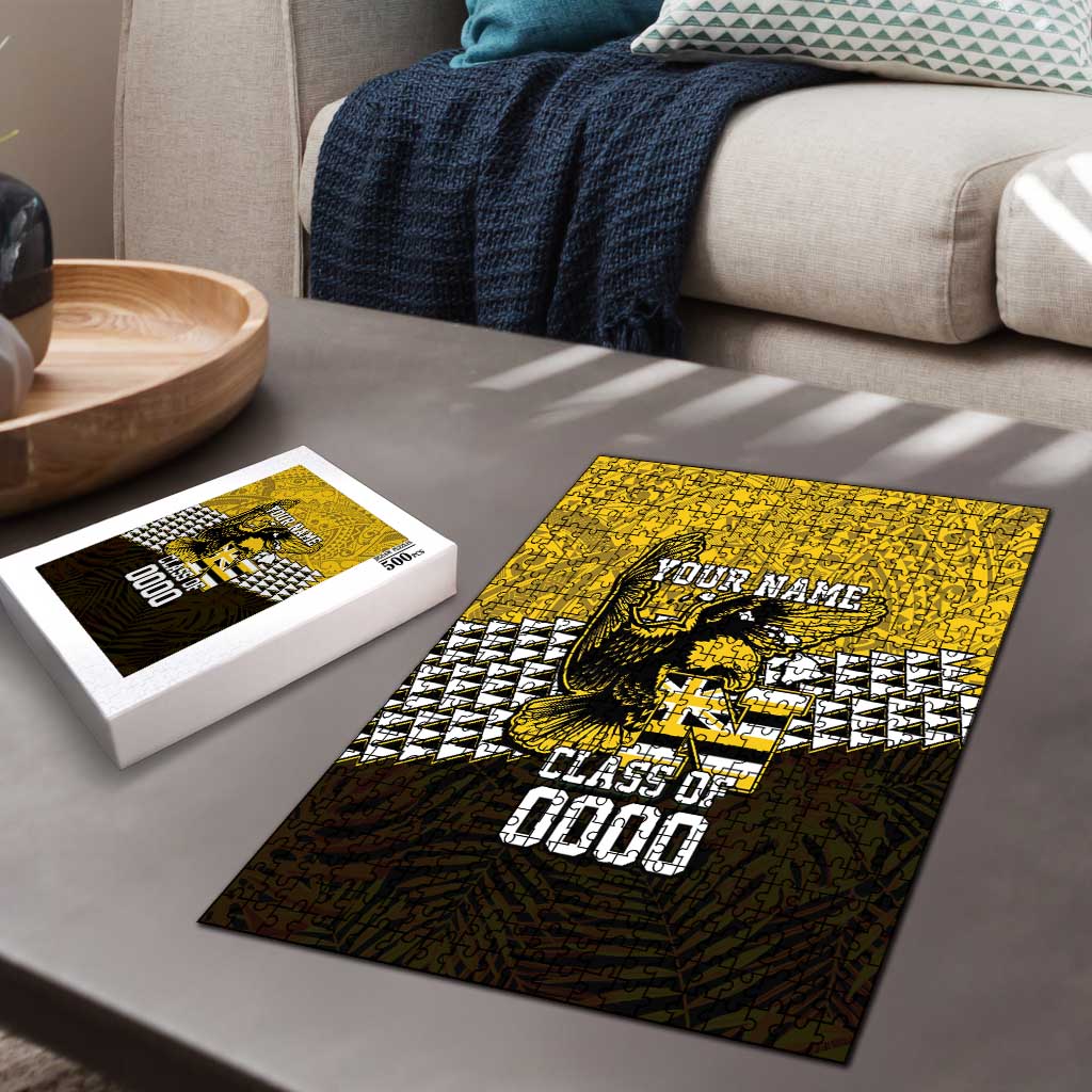 Hawaii Nanakuli High Alumni Custom Puzzle Kanaka Arrows Tropical Vibes