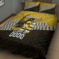 Hawaii Nanakuli High Alumni Custom Quilt Bed Set Kanaka Arrows Tropical Vibes