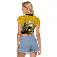 Hawaii Nanakuli High Alumni Custom Raglan Cropped T Shirt Kanaka Arrows Tropical Vibes