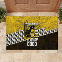 Hawaii Nanakuli High Alumni Custom Rubber Doormat Kanaka Arrows Tropical Vibes