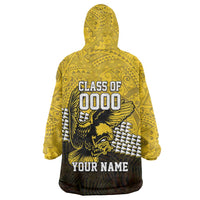 Hawaii Nanakuli High Alumni Custom Wearable Blanket Hoodie Kanaka Arrows Tropical Vibes