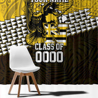 Hawaii Nanakuli High Alumni Custom Window Curtain Kanaka Arrows Tropical Vibes