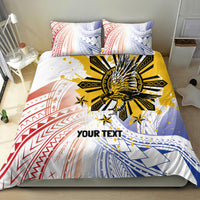 Philippines Independence Day Bedding Set Eagle Mix Filipino Flag Tribal Style