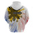 Philippines Independence Day Zip Hoodie Eagle Mix Filipino Flag Tribal Style