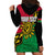 Personalised Vanuatu Hoodie Dress Mix Aboriginal Dot Art LT7 - Polynesian Pride