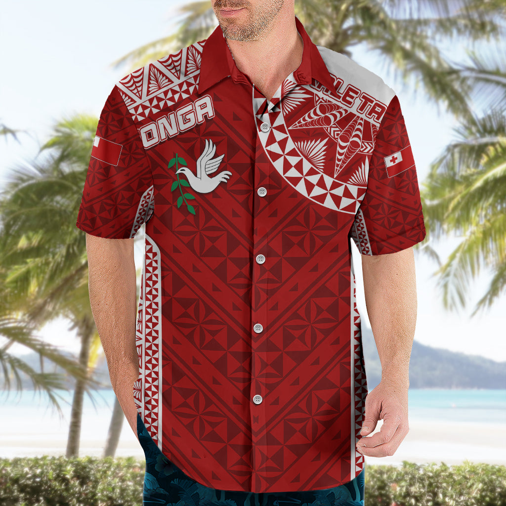 Personalised Tonga Rugby Hawaiian Shirt Ikale Tahi Champions World Cup 2023 LT7 - Polynesian Pride