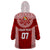 Personalised Tonga Rugby Wearable Blanket Hoodie Ikale Tahi Champions World Cup 2023 LT7 - Polynesian Pride