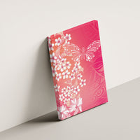 Dreamy Butterfly Polynesian - Breast Cancer Awareness Canvas Wall Art Floral Vibes