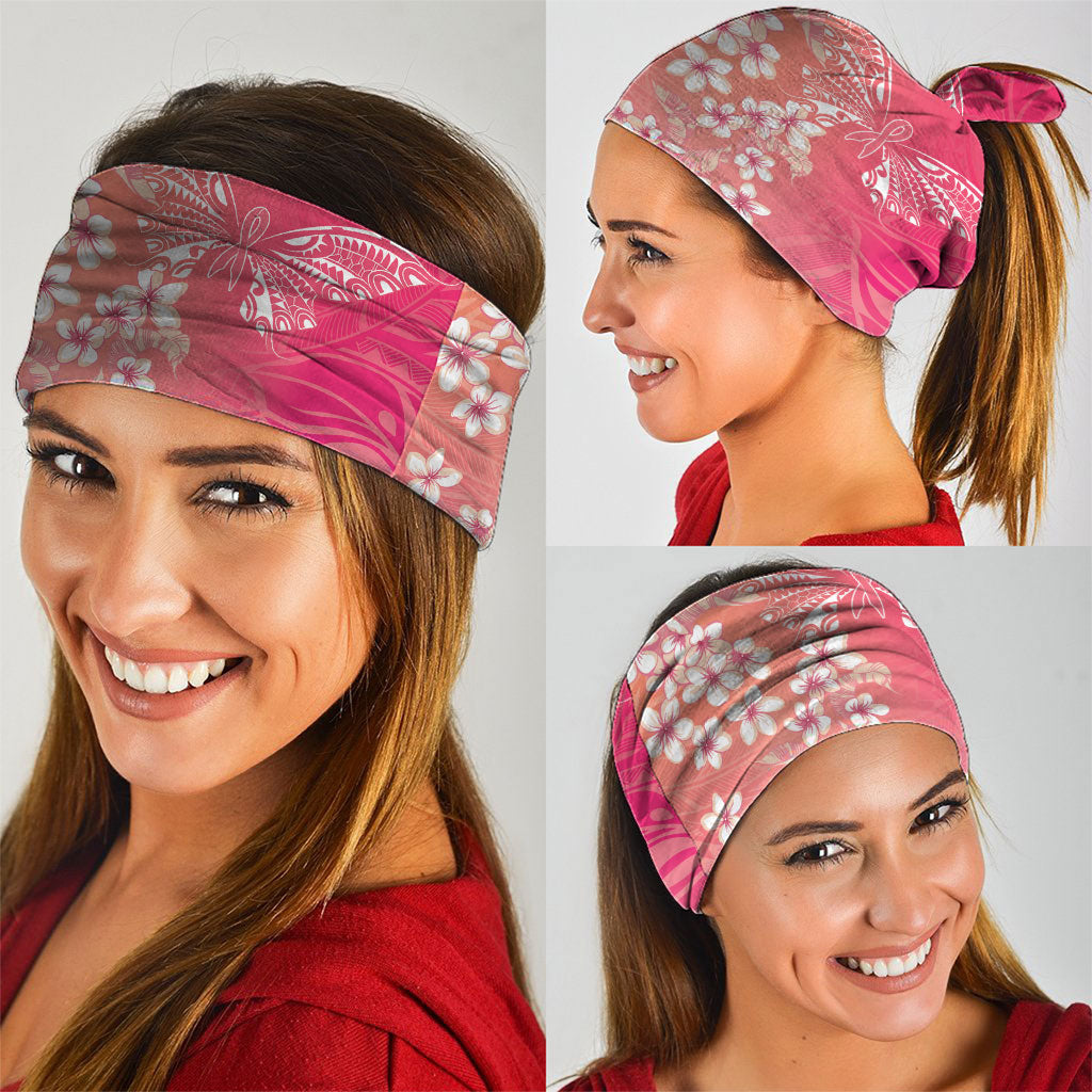 Dreamy Butterfly Polynesian - Breast Cancer Awareness Neck Gaiter Floral Vibes
