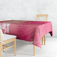 Dreamy Butterfly Polynesian - Breast Cancer Awareness Tablecloth Floral Vibes