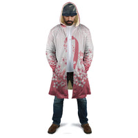 Breast Cancer Awareness Polynesian Cloak Floral Pink Ribbon