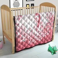Breast Cancer Awareness Polynesian Quilt Floral Pink Ribbon