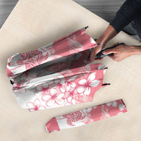Breast Cancer Awareness Polynesian Umbrella Floral Pink Ribbon