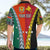 Personalised Papua New Guinea Mix Penama Hawaiian Shirt Tribal Patterns Half-Half Style LT7 - Polynesian Pride