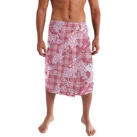 Pink Palaka Hawaii Cowboy Christmas Lavalava Paniolo Mix Maile Lei - Polynesian Pride