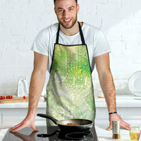 Tahiti Tiare Marble Glaze Apron Spring Green LT7 - Polynesian Pride