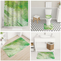 Tahiti Tiare Marble Glaze Bathroom Set Spring Green LT7 - Polynesian Pride