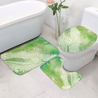 Tahiti Tiare Marble Glaze Bathroom Set Spring Green LT7 - Polynesian Pride