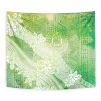 Tahiti Tiare Marble Glaze Tapestry Spring Green LT7 - Polynesian Pride