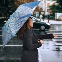 Tahiti Tiare Marble Glaze Umbrella Winter Blue LT7 - Polynesian Pride
