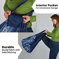 Samoa Siapo Motif Grocery Bag Classic Style - Bue Ver