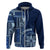 Samoa Siapo Motif Hoodie Classic Style - Bue Ver LT7 - Polynesian Pride