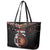 Aotearoa and Australia Indigenous Leather Tote Bag Stand Together For Te Tiriti