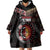 Aotearoa and Australia Indigenous Wearable Blanket Hoodie Stand Together For Te Tiriti