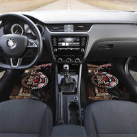 Aotearoa and Samoa Together For Te Tiriti Car Mats Kowhaiwhai Mix Siapo