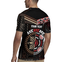 Aotearoa and Samoa Together For Te Tiriti Rugby Jersey Kowhaiwhai Mix Siapo