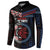Aotearoa and Samoa Together For Te Tiriti Button Sweatshirt Kowhaiwhai Mix Siapo - Flag Color