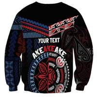 Aotearoa and Samoa Together For Te Tiriti Sweatshirt Kowhaiwhai Mix Siapo - Flag Color