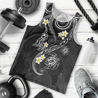 Polynesia Tribal Men Tank Top Tentacles Plumeria